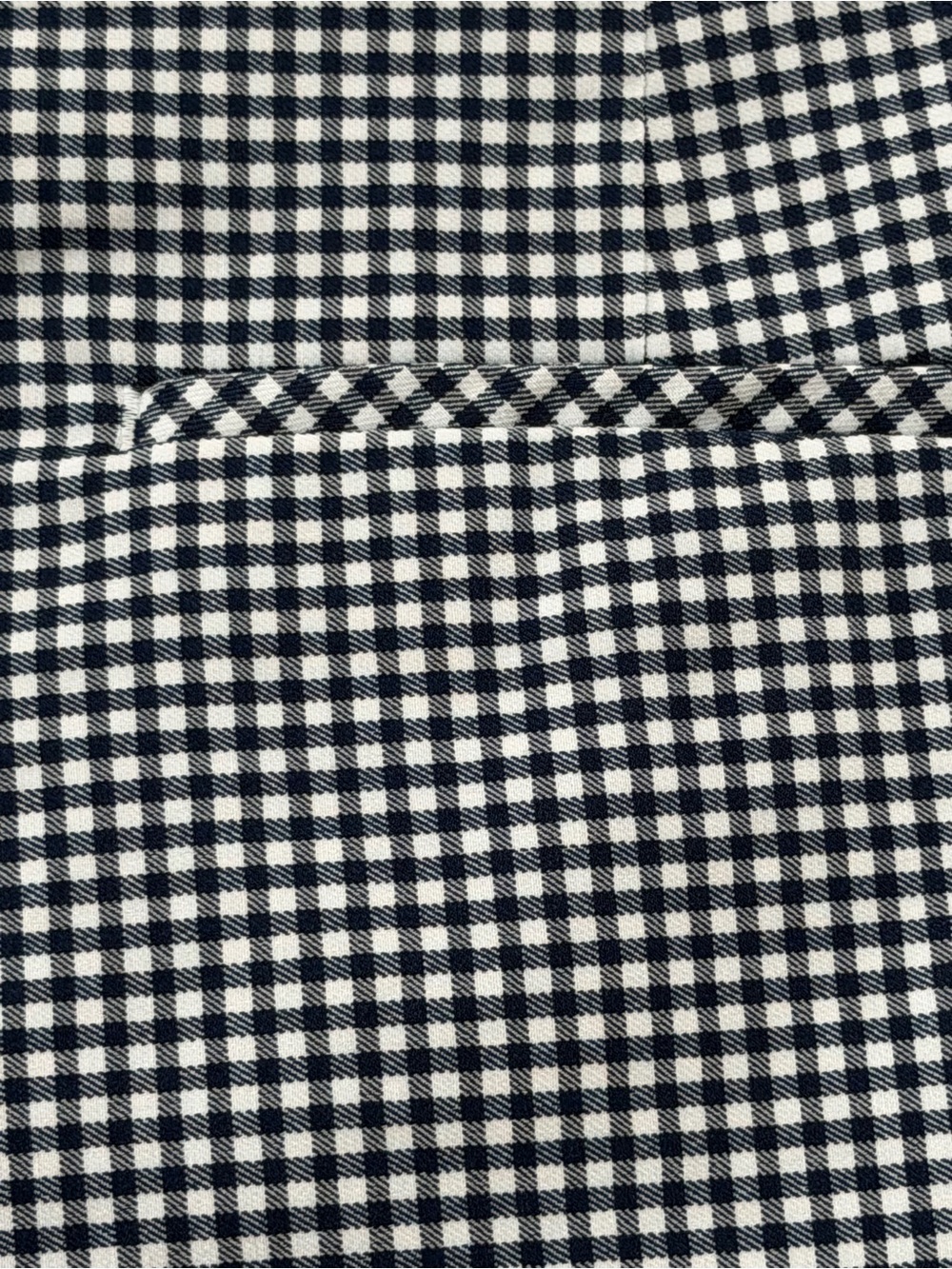 Chico's Blue & White Gingham Capris - Picture 4 of 7